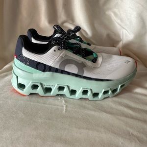 On Cloudmonster Mint, Orange Size 35 1/2